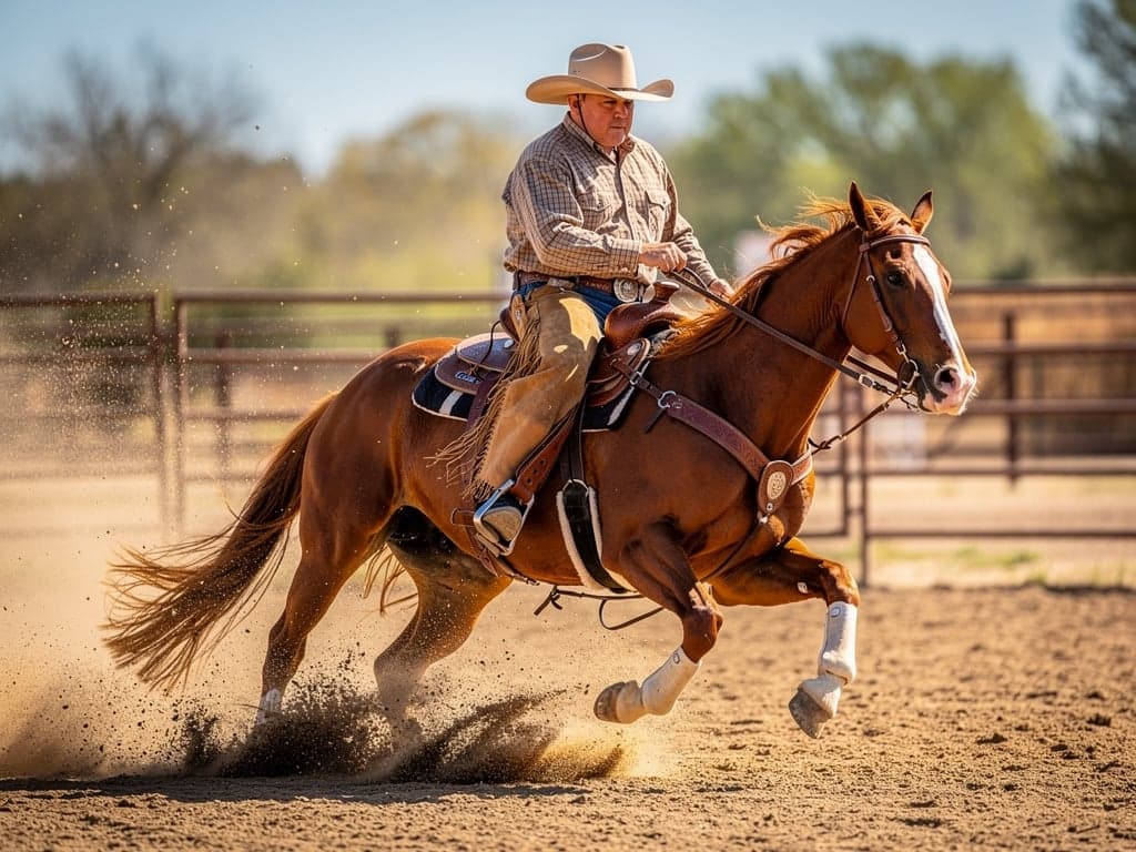 Reining – Reining ist eine westliche Reitsportdisziplin, bei der Pferd und Reiter gemeinsam ein vorgeschriebenes Programm aus…