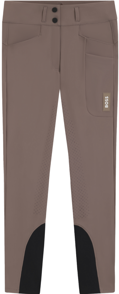 Bold Equestrian AG Hailey High Waist Vollbesatz Reithose – dark pumice