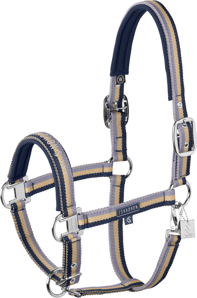 Eskadron Halfter Double Pin Classic Sports 26 – navy-sierra-orchid