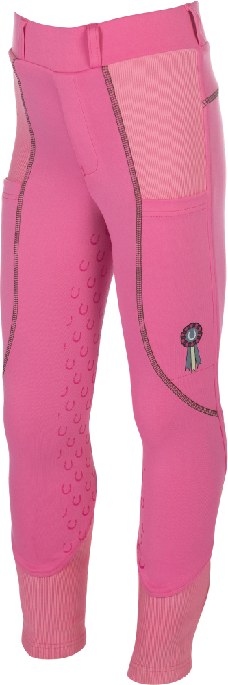 Kinderreitleggings -Claire- Silikon-Vollbesatz
