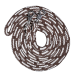 Zügel geschlossen, Baumwolle, 10 mm